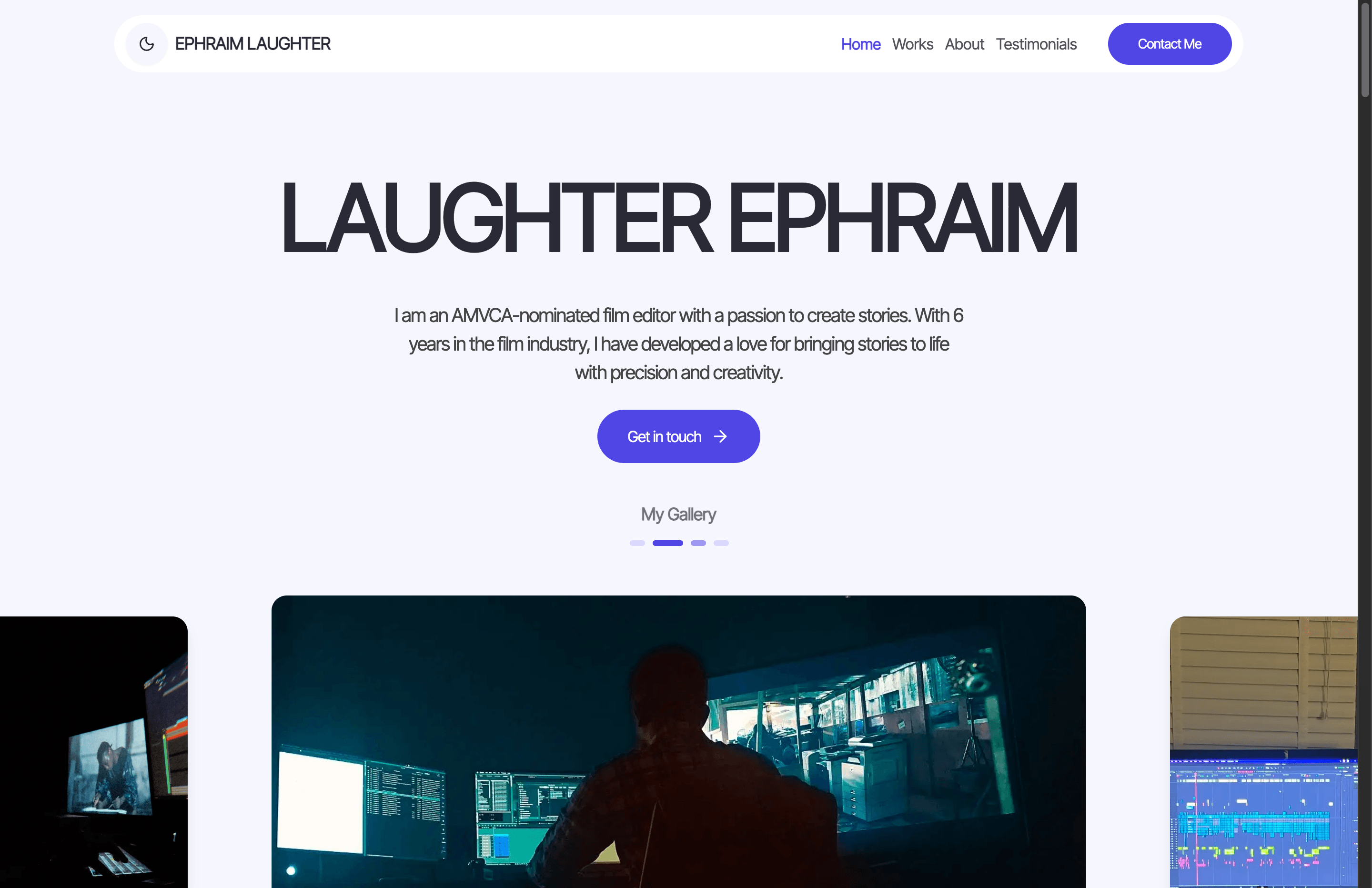 Laughter Ephraim project identity